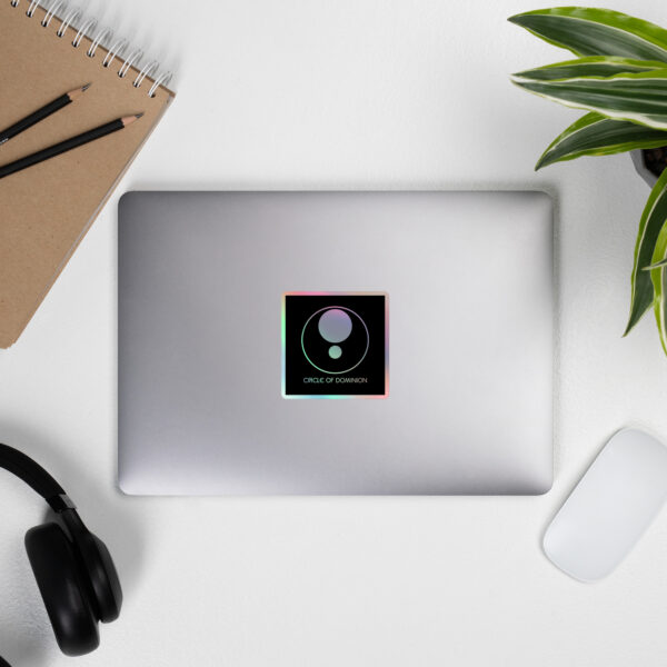 Circle of Dominion Holographic 3″×3″ stickers